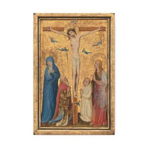 Medieval Crucifixion Print of the Crucifixion of Jesus 8x10